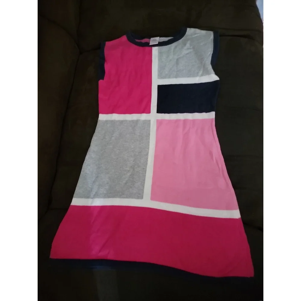 Gymboree bright ideas color‎ block dress size 10